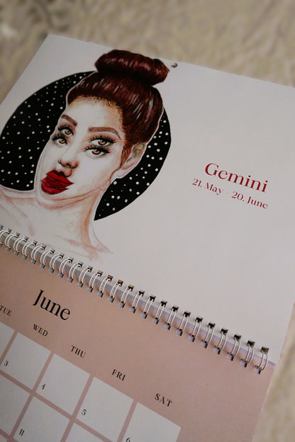 2026 Zodiac Calendar